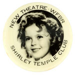 "SHIRLEY TEMPLE CLUB" RARE REAL PHOTO BALTIMORE PINBACK.