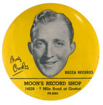 "BING CROSBY" THREE DECCA RECORDS CLEANING BRUSHES.