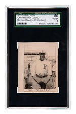 1923-1924 BILLIKEN JOHN HENRY LLOYD SGC 50 VG/EX 4 (RICHARD MERKIN COLLECTION).