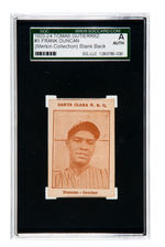 1923-1924 TOMAS GUTIERREZ #3 FRANK DUNCAN SGC A (AUTHENTIC) BLANK BACK (RICHARD MERKIN COLLECTION).