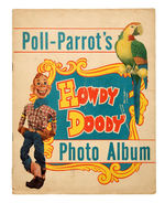 "POLL PARROT'S HOWDY DOODY PHOTO ALBUM."