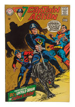 "CAPTAIN ACTION" COMPLETE COMIC BOOK RUN.