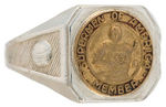 "SUPERMEN OF AMERICA/MEMBER" RARE EARLY CONTEST PRIZE RING.