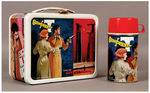 "SECRET AGENT WITH THE SECRET CODER"  METAL LUNCH BOX WITH THERMOS.