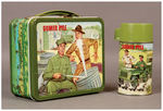 "GOMER PYLE USMC" METAL LUNCH BOX WITH THERMOS.