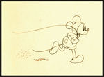 MICKEY MOUSE PENCIL DRAWING FROM KLONDIKE KID.