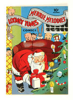 WARNER BROS. "LOONEY TUNES/MERRY MELODIES COMICS" PROMOTIONAL CHRISTMAS CARD.