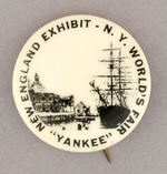 "NEW ENGLAND EXHIBIT - YANKEE" REAL PHOTO.