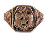 "TOM MIX DEPUTY" RARE PREMIUM RING.