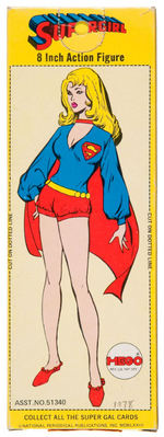 "SUPERGIRL" BOXED MEGO ACTION FIGURE.