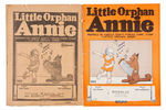 COMIC CHARACTER SHEET MUSIC NINE PIECE LOT INCLUDING “ORPHAN ANNIE”.