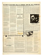 "ELDRIDGE CLEAVER FOR PRESIDENT/BLACK PANTHER PARTY POSTERS.