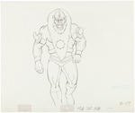 "HE-MAN AND THE MASTERS OF THE UNIVERSE" ORIGINAL PRODUCTION ART LOT.