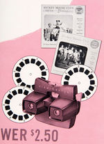 MICKEY MOUSE CLUB VIEW-MASTER STORE SIGN.