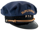 PHILADELPHIA TRANSPORTATION COMPANY "SUPERVISOR" BUS DRIVER HAT.