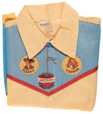 "HOPALONG CASSIDY - AMERICA'S MOST LOVED COWBOY AND TOPPER HIS HORSE" BOXED OUTFIT SET.