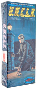 "THE MAN FROM U.N.C.L.E. - ILLYA KURYAKIN" BOXED AURORA CANADIAN MODEL KIT.