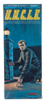 "THE MAN FROM U.N.C.L.E. - ILLYA KURYAKIN" BOXED AURORA CANADIAN MODEL KIT.