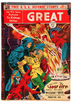 "GREAT COMICS" #3 1942 ISSUE FEATURING ADOLF HITLER.