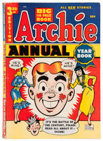 "ARCHIE ANNUAL" YEARBOOKS #3 AND #5 1951/52, 1953/54 ISSUES.