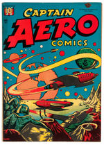 "CAPTAIN AERO COMICS" #26 AUGUST 1946 ISSUE.