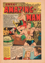 "AMAZING-MAN COMICS" #14 JULY 1940 ISSUE.