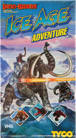 "DINO-RIDERS ICE AGE - WOOOLY MAMMOTH" BATTERY-OPERATED BOXED TOY.
