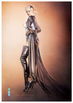 HAJIME SORAYAMA "PIN-UP #140" SIGNED PRINT.