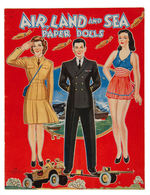 WWII SAALFIELD PAPERDOLL BOOK TRIO.
