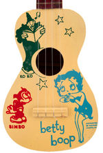 “BETTY BOOP/KO KO/ BIMBO” UKULELE.