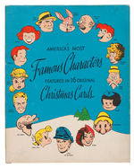 MISCELLANEOUS COMIC STRIP CHARACTERS COMPLETE BOXED CHRISTMAS CARD SET.