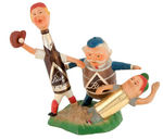 “BLATZ BEER” BASEBALL THEME FIGURAL COUNTER DISPLAY.