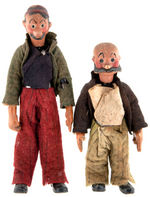 MUTT AND JEFF FIGURE TRIO.