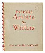"FAMOUS ARTISTS & WRITERS KING FEATURES SYNDICATE" PROMOTIONAL BOOK.