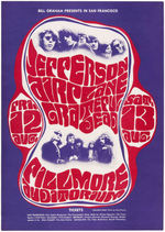 BILL GRAHAM CONCERT POSTER PAIR FEATURING THE GRATEFUL DEAD & MOTHERS OF INVENTION.