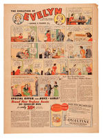 LITTLE ORPHAN ANNIE RELATED THREE RING ADS & FOUR OVALTINE SHAKE-UP ADS.