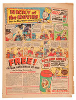 LITTLE ORPHAN ANNIE RELATED THREE RING ADS & FOUR OVALTINE SHAKE-UP ADS.