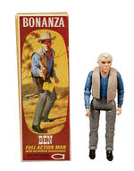 "BONANZA" BEN CARTWRIGHT ACTION FIGURE BOXED.