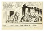 MAC RABOY SIGNED "FLASH GORDON" SUNDAY PAGE ORIGINAL ART.