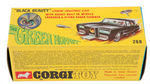 "GREEN HORNET - BLACK BEAUTY" BOXED CORGI DIE-CAST CAR.