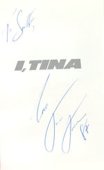 TINA TURNER “I TINA – MY LIFE STORY” SIGNED BOOK.