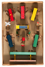 “MIDGIES TRAIN SET” IN BOX.