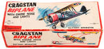 BATTERY OPERATED “CRAGSTAN BIPLANE”IN BOX.