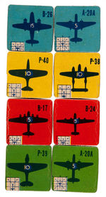 WWII PLANE SPOTTING BOXED GAME TRIO.