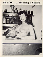 "FOCUS ON BETTIE PAGE PREMIERE ISSUE" RARE 1963 MAGAZINE.