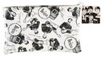 "THE BEATLES" CLUTCH PURSE WITH TAG.