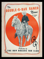 "THE ROY ROGERS FAN CLUB" MONTHLY NEWS PUBLICATION.