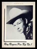 "THE ROY ROGERS FAN CLUB" MONTHLY NEWS PUBLICATION.