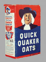 ROY ROGERS/TRIGGER PHOTO PREMIUM OFFER ON CANADIAN QUAKER OATS BOX.