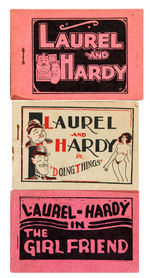 “LAUREL AND HARDY” 8-PAGER LOT.